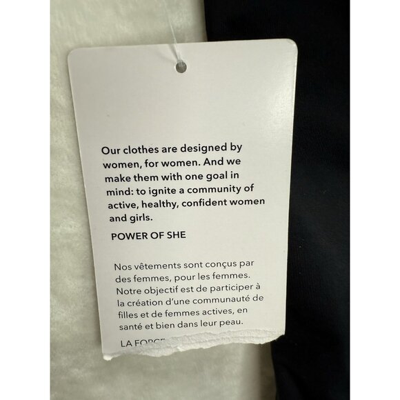 Athleta Women's Dea Sea Black One-Piece Swimsuit NWT Size MT - Picture 10 of 11